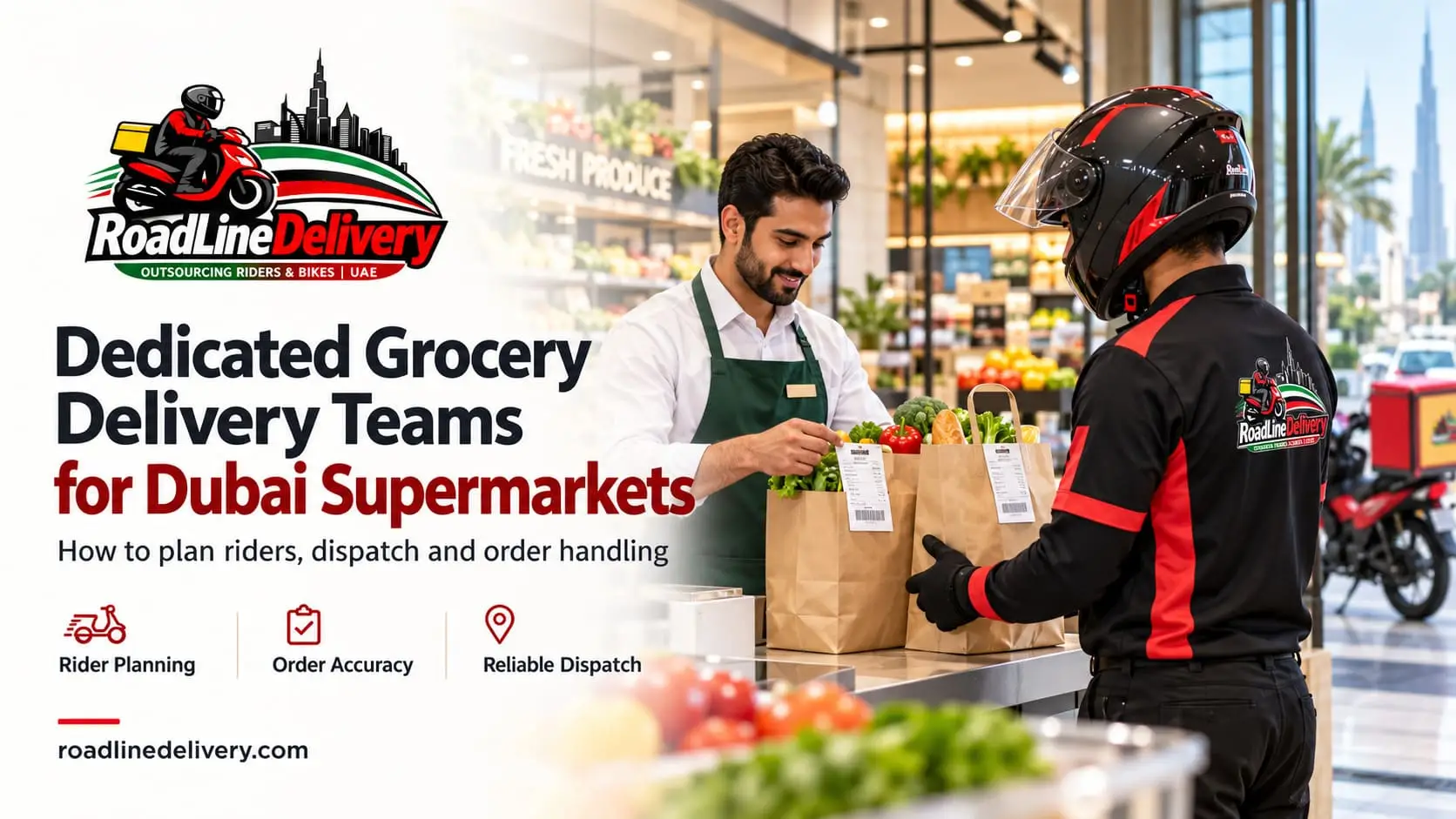 How Supermarkets in Dubai Can Set Up a Dedicated Grocery Delivery Team
