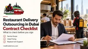 Restaurant Delivery Outsourcing in Dubai Contract Checklist